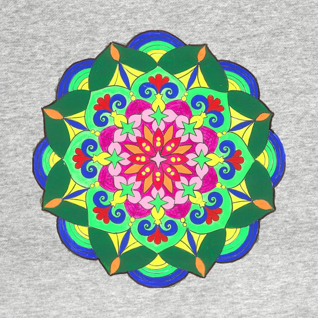 Development and Learning Mandala by Ivaniya Mandala Art